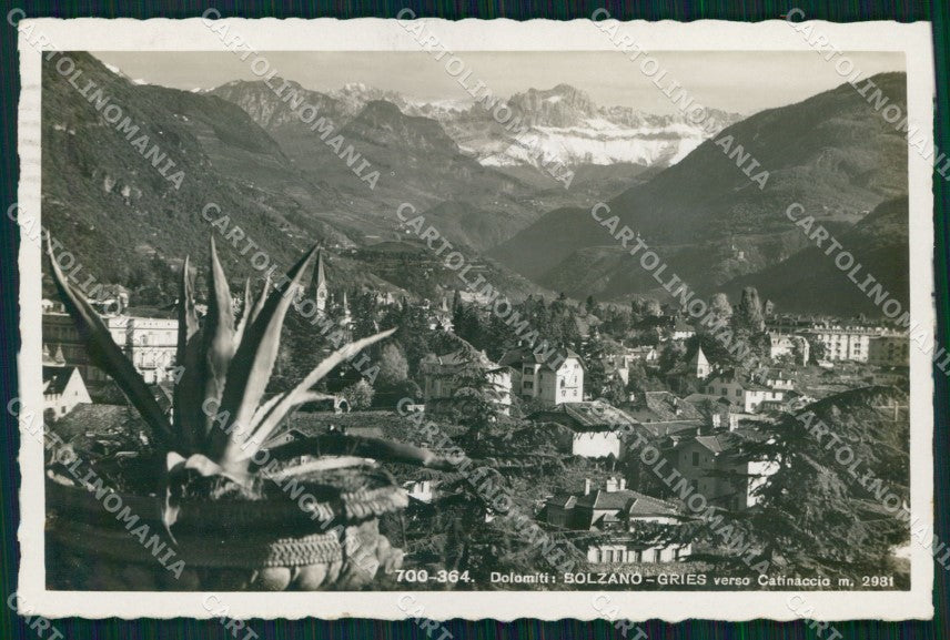 Bolzano Gries Verso Catinaccio Franzl 700 364 Foto cartolina MX3623 – fronte
