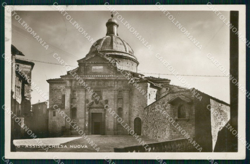 Perugia Assisi Chiesa Nuova Foto cartolina MX3642 – fronte