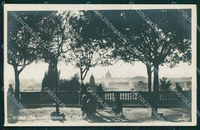 Roma Città Panorama dal Pincio Foto cartolina MX3650 – fronte
