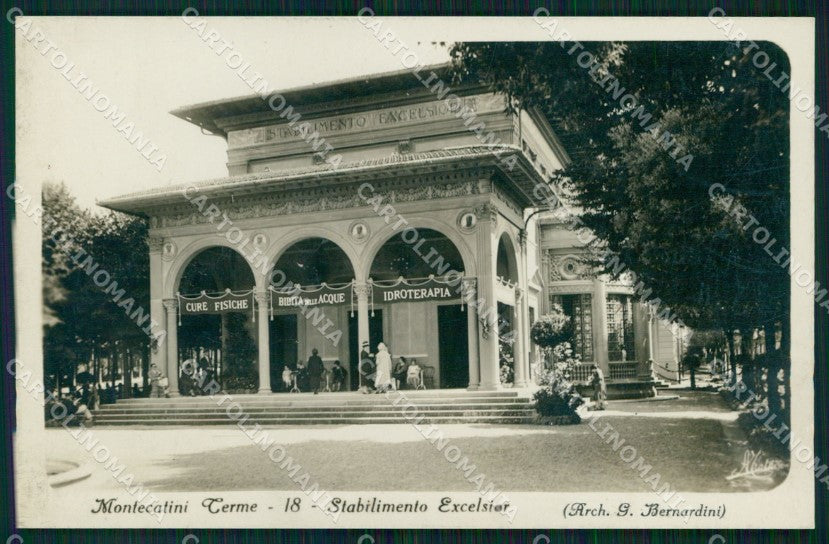 Pistoia Montecatini Terme Stabilimento Excelsior Foto cartolina MX3666 – fronte