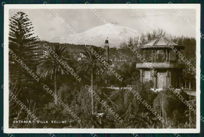 Catania Città Villa Bellini Foto cartolina MX3669 – fronte