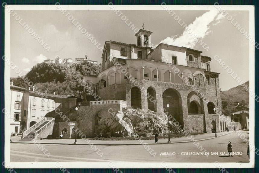Vercelli Varallo Sesia Collegiata San Gaudenzio Foto cartolina MX3691 – fronte