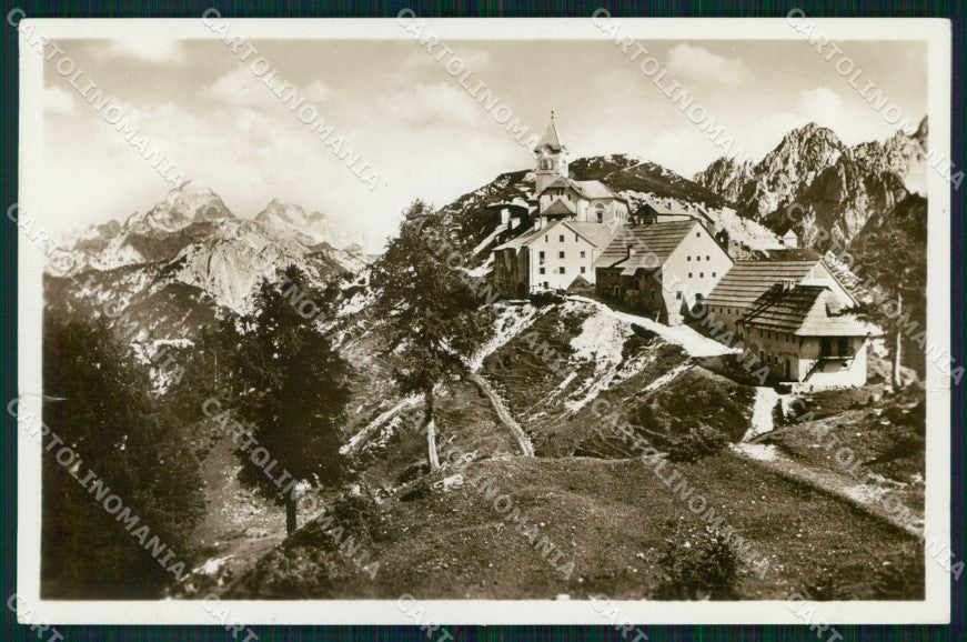 Udine Tarvisio Monte Santo Lussari Foto cartolina MX3694 – fronte