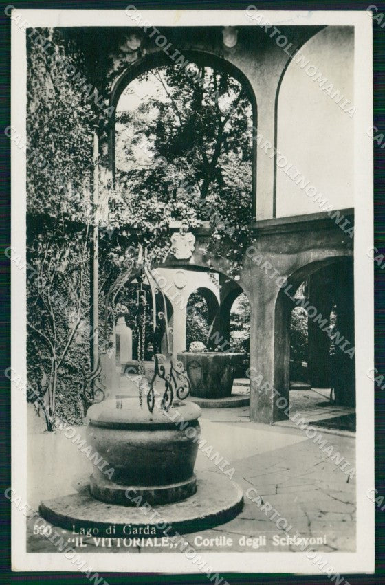 Brescia Gardone Vittoriale Cortile Schiavoni Foto cartolina MX3703 – fronte
