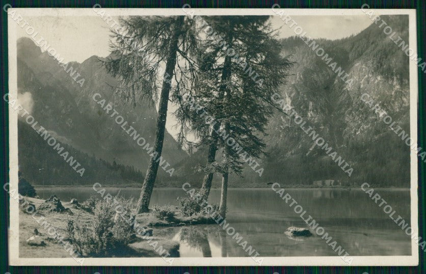 Bolzano Dobbiaco Lago di Val Pusteria Dolomiti Foto cartolina MX3705 – fronte