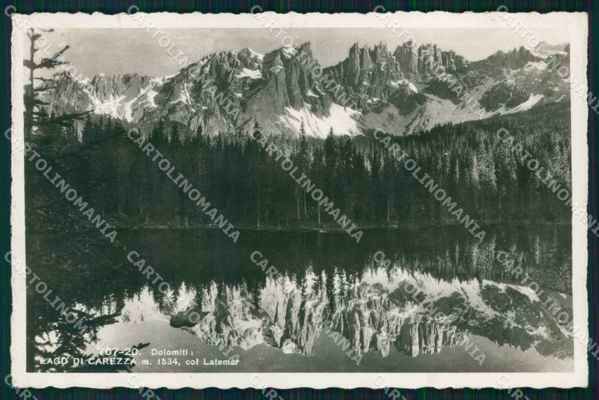 Bolzano Nova Levante Lago Carezza Latemar Franzl 707 20 Foto cartolina MX3706 – fronte