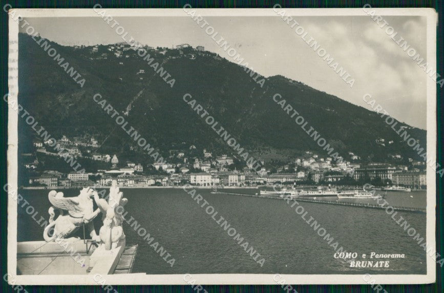 Como Città Veduta Generale Lago di Foto cartolina MX3708 – fronte