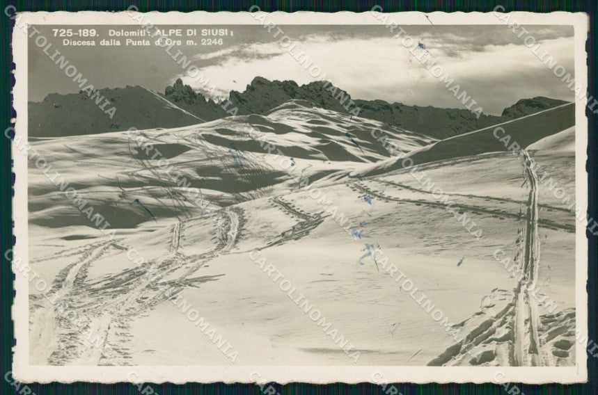 Bolzano Siusi allo Sciliar Castelrotto Franzl 725 189 Foto cartolina MX3710 – fronte