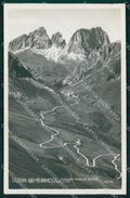 Trento Canazei Passo Pordoi Gruppo Sassolungo Foto cartolina MX3717 – fronte