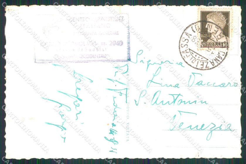 Trento Canazei Parete Sud Marmolada Foto cartolina MX3747 – retro