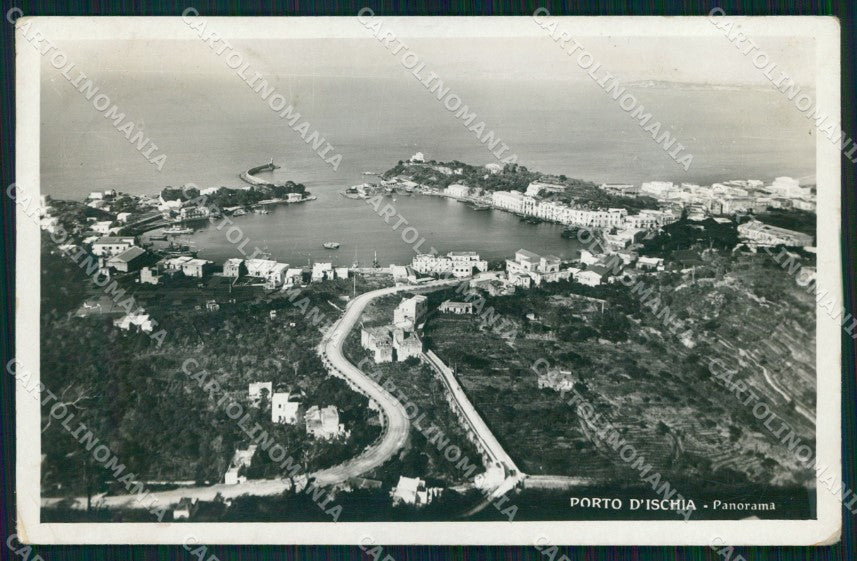 Napoli Ischia Veduta Generale Porto Foto cartolina MX3769 – fronte