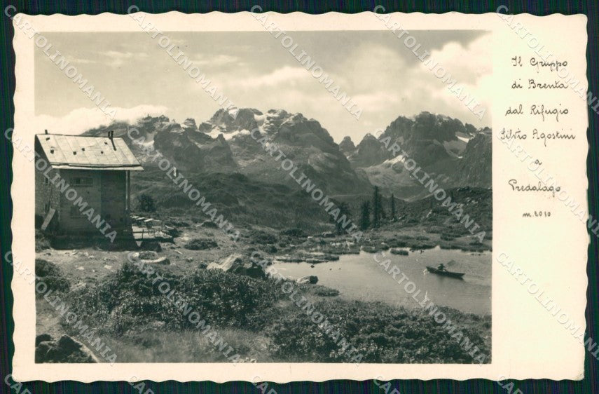 Trento Madonna di Campiglio Rifugio Agostini Predalago Foto cartolina MX3771 – fronte