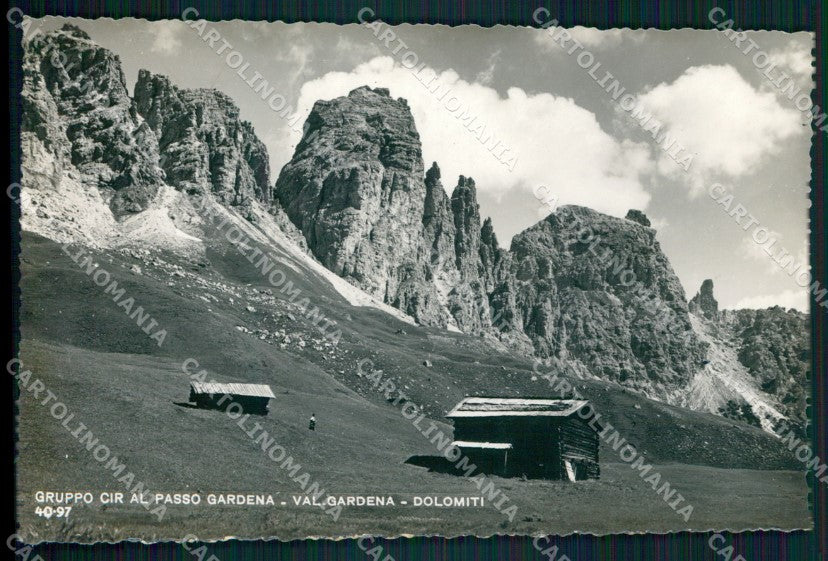 Bolzano Selva di Val Gardena Rifugio Cir Dolomiti Foto cartolina MX3772 – fronte