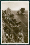 Napoli Capri Via Cesare Augusto Faraglioni Foto cartolina MX3780 – fronte