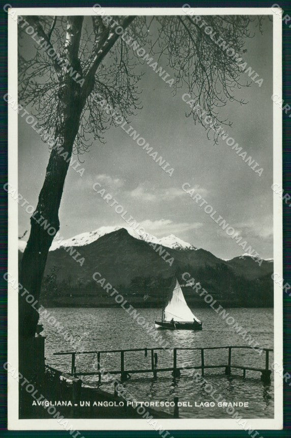 Torino Avigliana Lago Grande Angolo Pittoresco Foto cartolina MX3786 – fronte