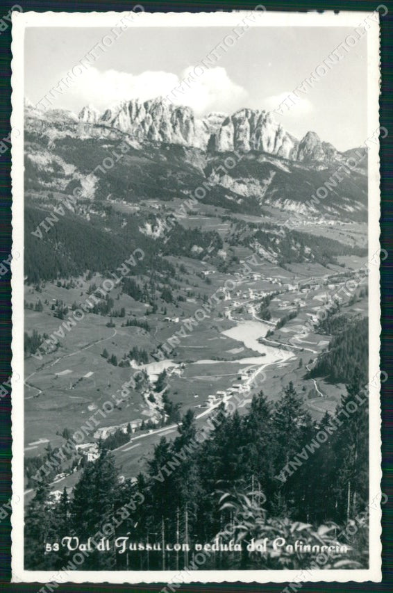 Trento Moena Val di Fassa verso Catinaccio Foto cartolina MX3796 – fronte