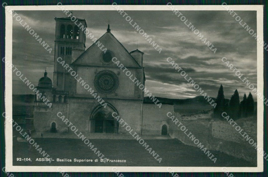 Perugia Assisi Basilica Superiore San Francesco Foto cartolina MX3799 – fronte