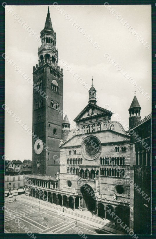 Cremona Città Cattedrale Foto cartolina MX3800 – fronte