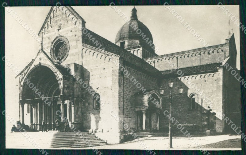 Ancona Città Chiesa San Ciriaco RIFILATA Foto cartolina MX3802 – fronte