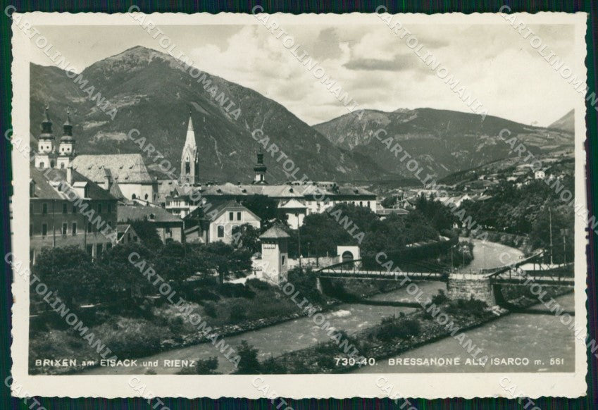 Bolzano Bressanone Val d'Isarco Franzl 730 40 Foto cartolina MX3812 – fronte