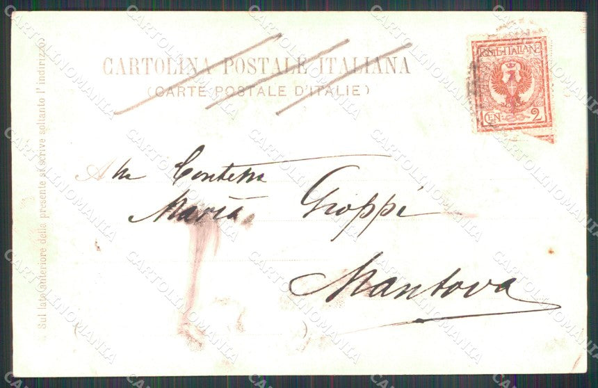 Padova Arquà Petrarca Colli Euganei Gatta Mummificata cartolina MX3815 – retro