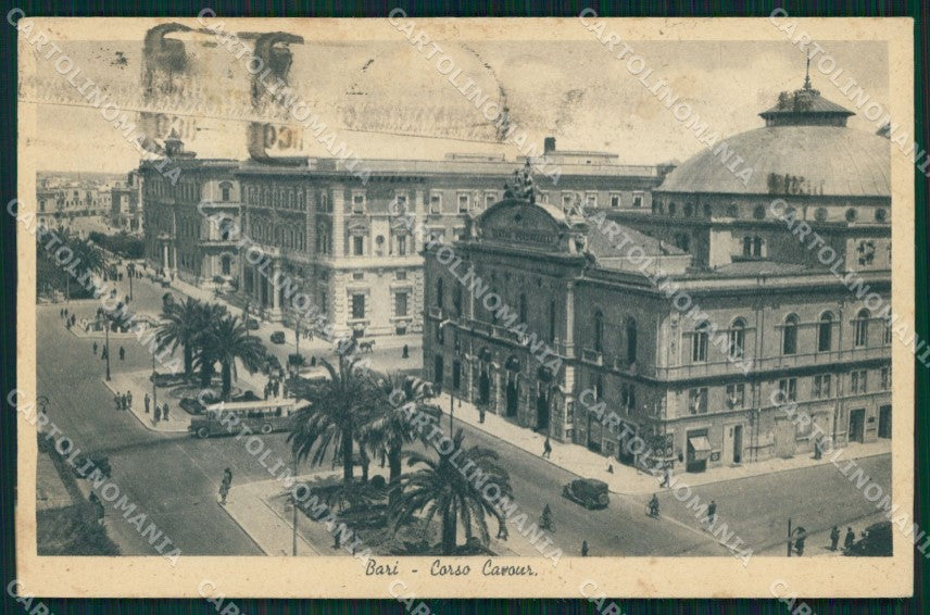 Bari Città Corso Cavour cartolina MX3823 – fronte