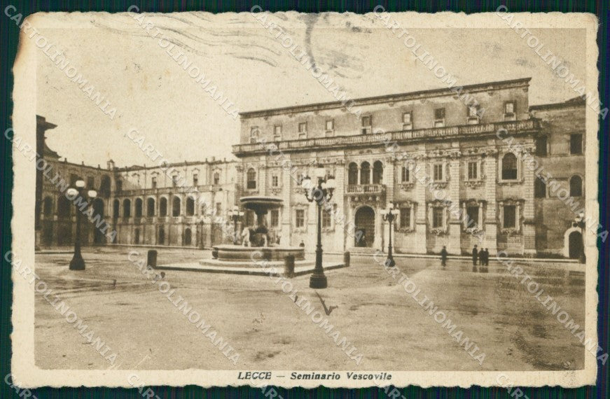 Lecce Città Seminario Vescovile ABRASA cartolina MX3854 – fronte