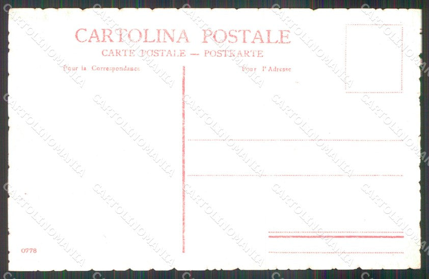 Venezia Città Isola San Giorgio Gondole Barche cartolina MX3866 – retro