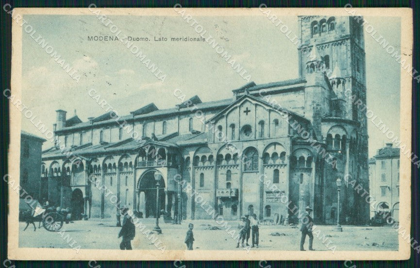 Modena Città Duomo Lato Meridionale cartolina MX3882 – fronte