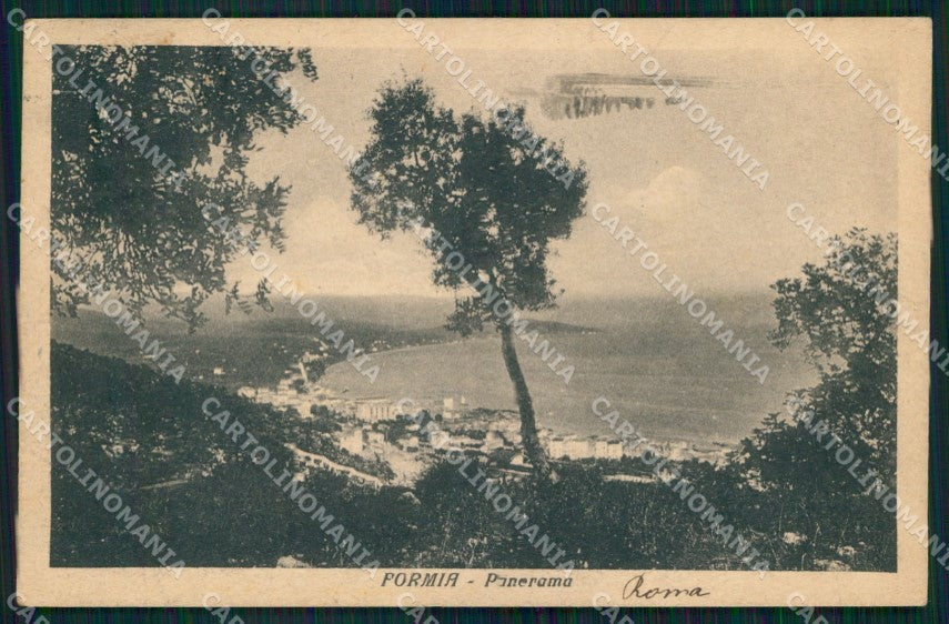 Latina Formia Veduta Generale PIEGA cartolina MX3907 – fronte