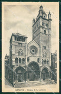 Genova Città Chiesa San Lorenzo PIEGHINA cartolina MX3909 – fronte