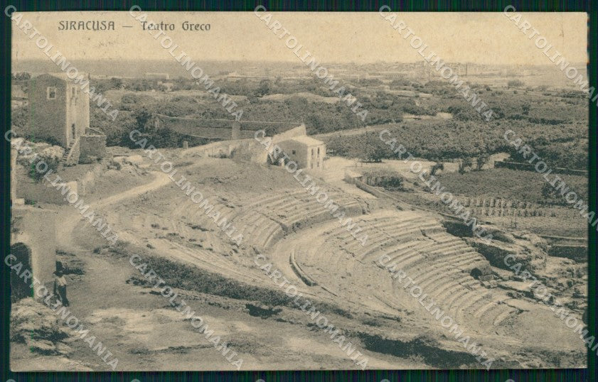 Siracusa Città Teatro Greco cartolina MX3921 – fronte