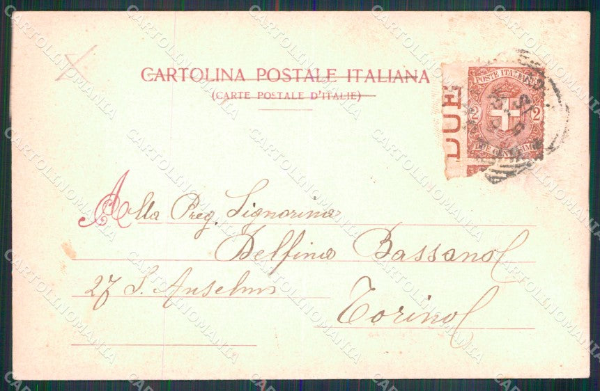Savona Albenga Cattedrale Modiano 2202 cartolina MX3926 – retro