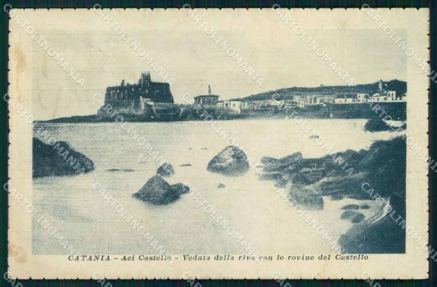 Catania Città Acicastello Rovine del Castello cartolina MX3932 – fronte