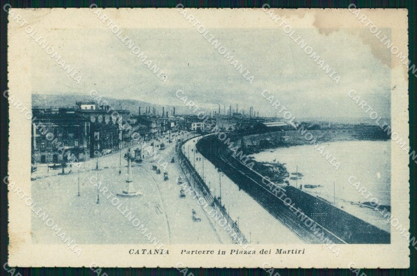 Catania Città Parterre Piazza dei Martiri MACCHIA cartolina MX3933 – fronte