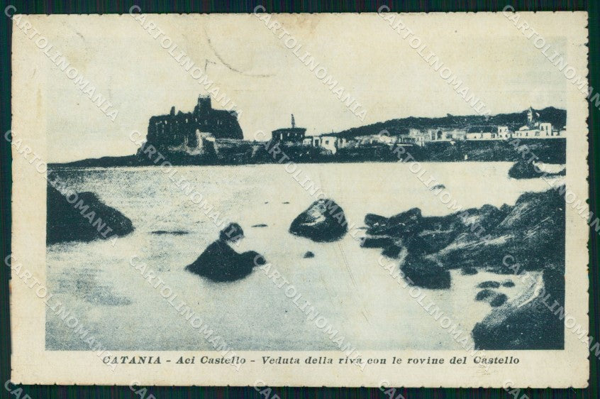Catania Città Acicastello Rovine del Castello cartolina MX3937 – fronte
