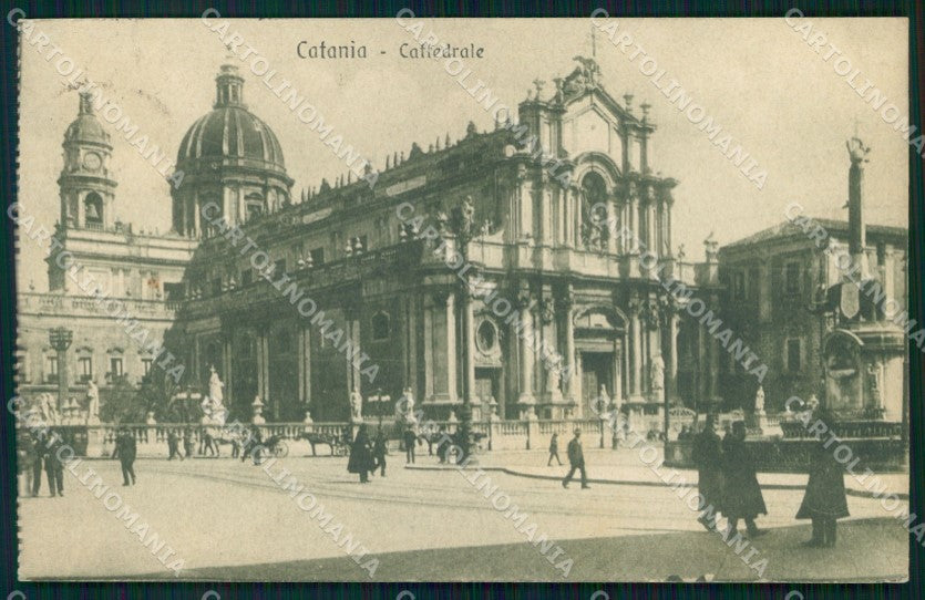 Catania Città Cattedrale cartolina MX3940 – fronte