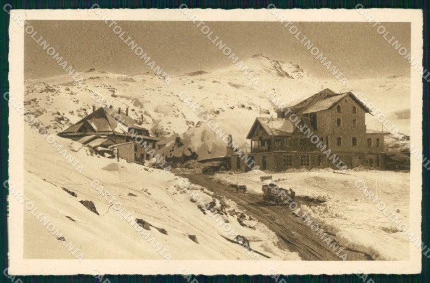 Sondrio Giogo dello Stelvio Albergo Perego cartolina MX3964 – fronte