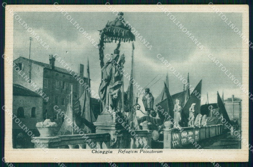 Venezia Chioggia Refugium Peccatorum cartolina MX3980 – fronte