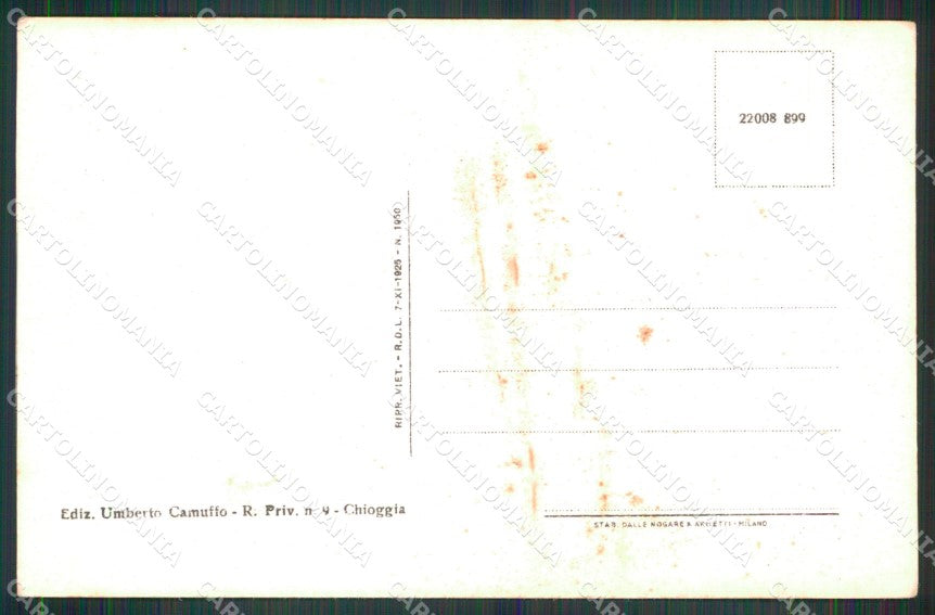 Venezia Chioggia Refugium Peccatorum cartolina MX3980 – retro
