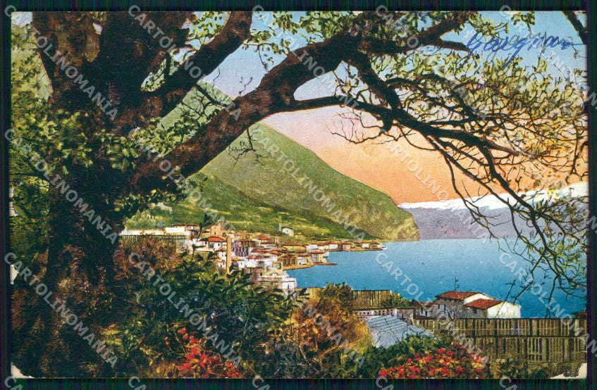 Brescia Gargnano Lago di Garda ABRASA cartolina MX3999 – fronte
