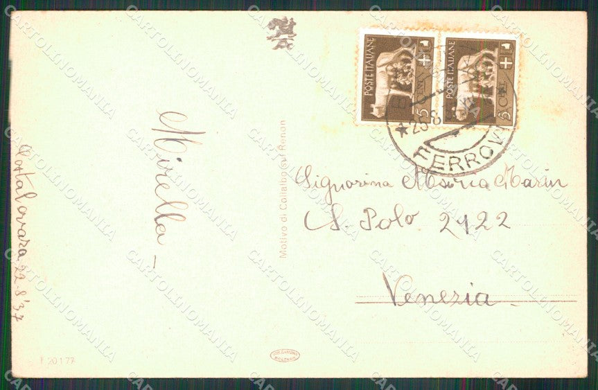 Bolzano Costalovara Motivo sul Renon cartolina MX4014 – retro
