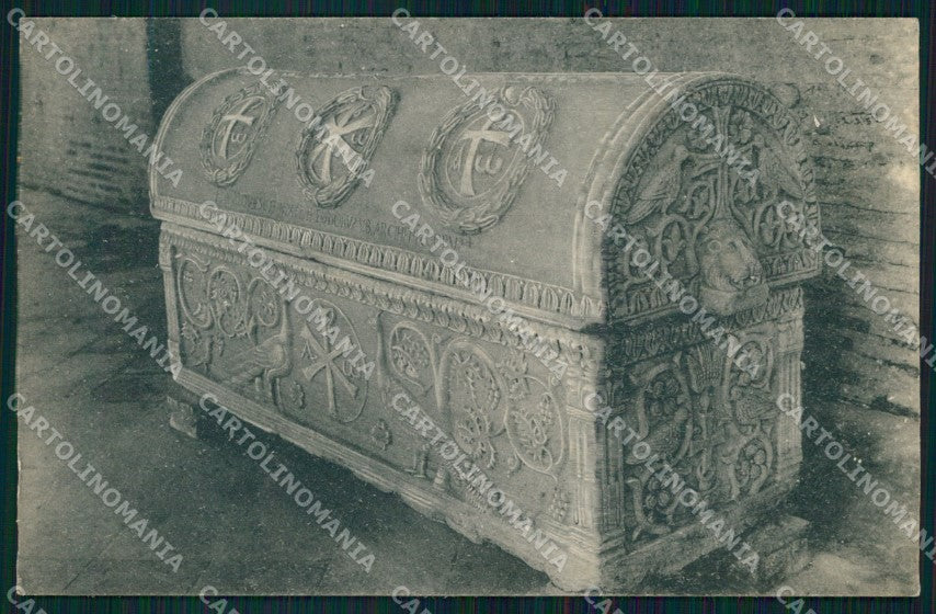 Ravenna Città Sant'Apollinare in Classe Urna Bizantina cartolina MX4024 – fronte