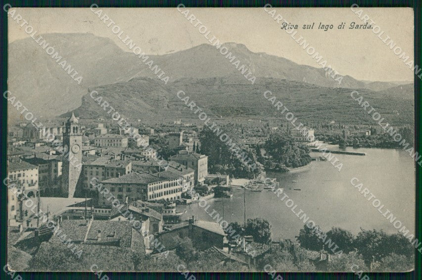 Trento Riva del Garda Veduta Generale Lago cartolina MX4050 – fronte