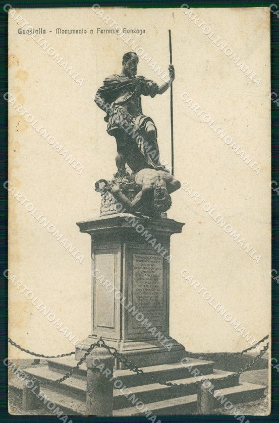 Reggio Emilia Guastalla Monumento Ferrante Gonzaga cartolina MX4059 – fronte
