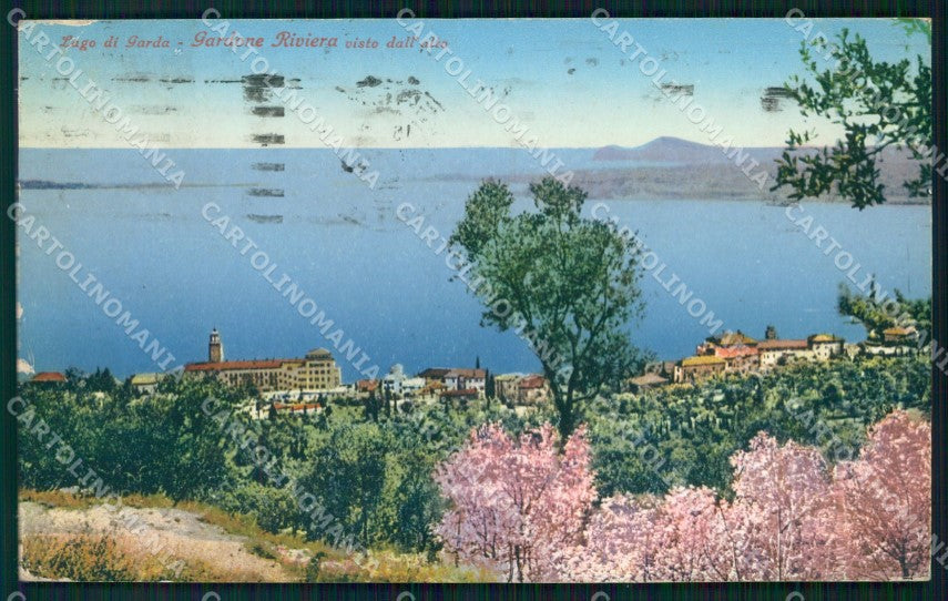 Brescia Gardone Veduta Generale Lago Brunner 100 56 cartolina MX4061 – fronte