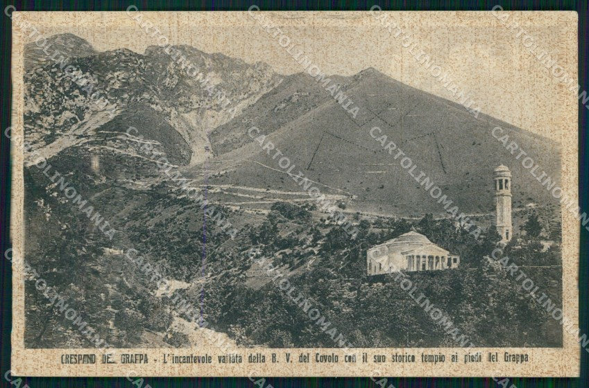 Treviso Crespano del Grappa Incantevole Vallata cartolina MX4067 – fronte