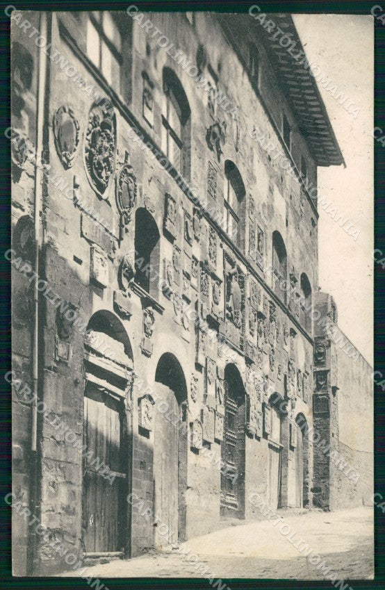 Arezzo Città Palazzo Pretorio Restaurato cartolina MX4069 – fronte