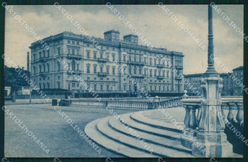 Livorno Città Albergo Palazzo cartolina MX4080 – fronte
