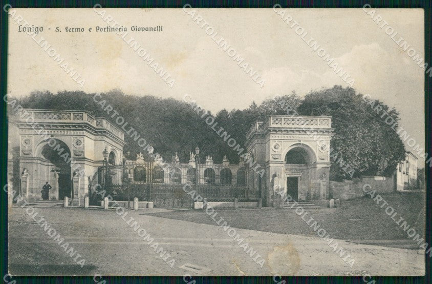 Vicenza Lonigo Portineria Giovanelli MACCHIA STRAPPINO cartolina MX4082 – fronte